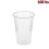 BIO kel&iacute;mek plastov&yacute; průhledn&yacute; 0,2 l PLA (&Oslash; 70 mm) [100 ks]