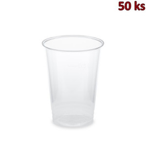 BIO kelímek průhledný 0,3 l PLA Ø 84 mm [50 ks]