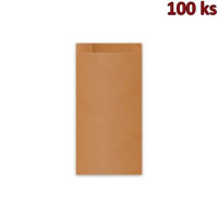 Papírový sáček hnědý 12+5 x 24 cm 1 kg [100 ks]