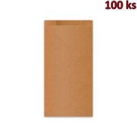 Papírový sáček hnědý 14+7 x 29 cm 1,5 kg [100 ks]