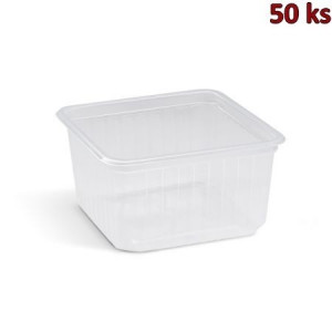 Vanička Quadroboxx průhledná 115 x 115 x 61 mm 500 ml (PP) [50 ks]