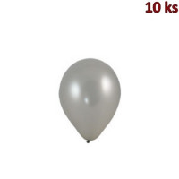 Nafukovací balónky stříbrné M [10 ks]
