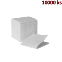 Toaletní papír bílý, 21 x 10,5 cm [10000 ks]