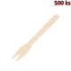 Dřevěná vidlička svačinová 12 cm [500 ks]