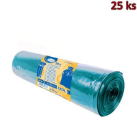 Pytle na odpadky modré 70x110cm,120 l, Typ 50 [25 ks]