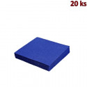 Papírové ubrousky tmavě modré 33 x 33 cm 3-vrst [20 ks]
