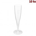 Pohárek na sekt 0,1 l jednodílný [10 ks]