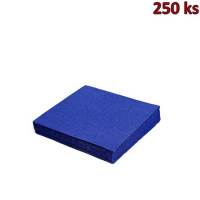 Papírové ubrousky tmavě modré 2-vrstvé, 24 x 24 cm [250 ks]