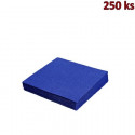 Papírové ubrousky 3-vrstvé, 40 x 40 cm tmavě modré [250 ks]